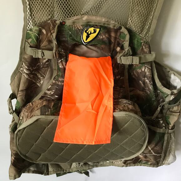 Scent Blocker Thunder Chicken Turkey Vest Camouflage Pockets Size XL to XXL - Picture 15 of 16